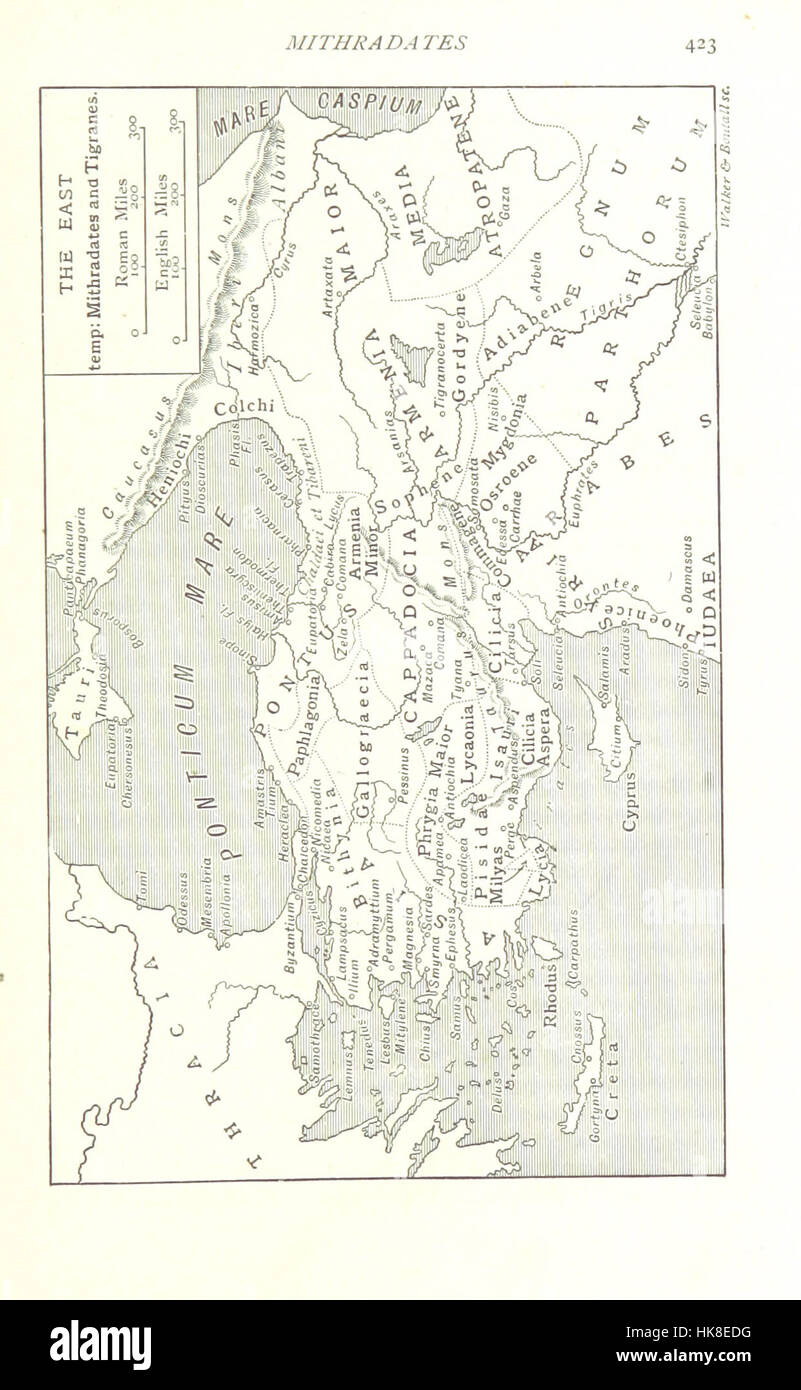 Image taken from page 465 of 'A History of Rome to the death of Cæsar' Image taken from page 465 of 'A His Stock Photo