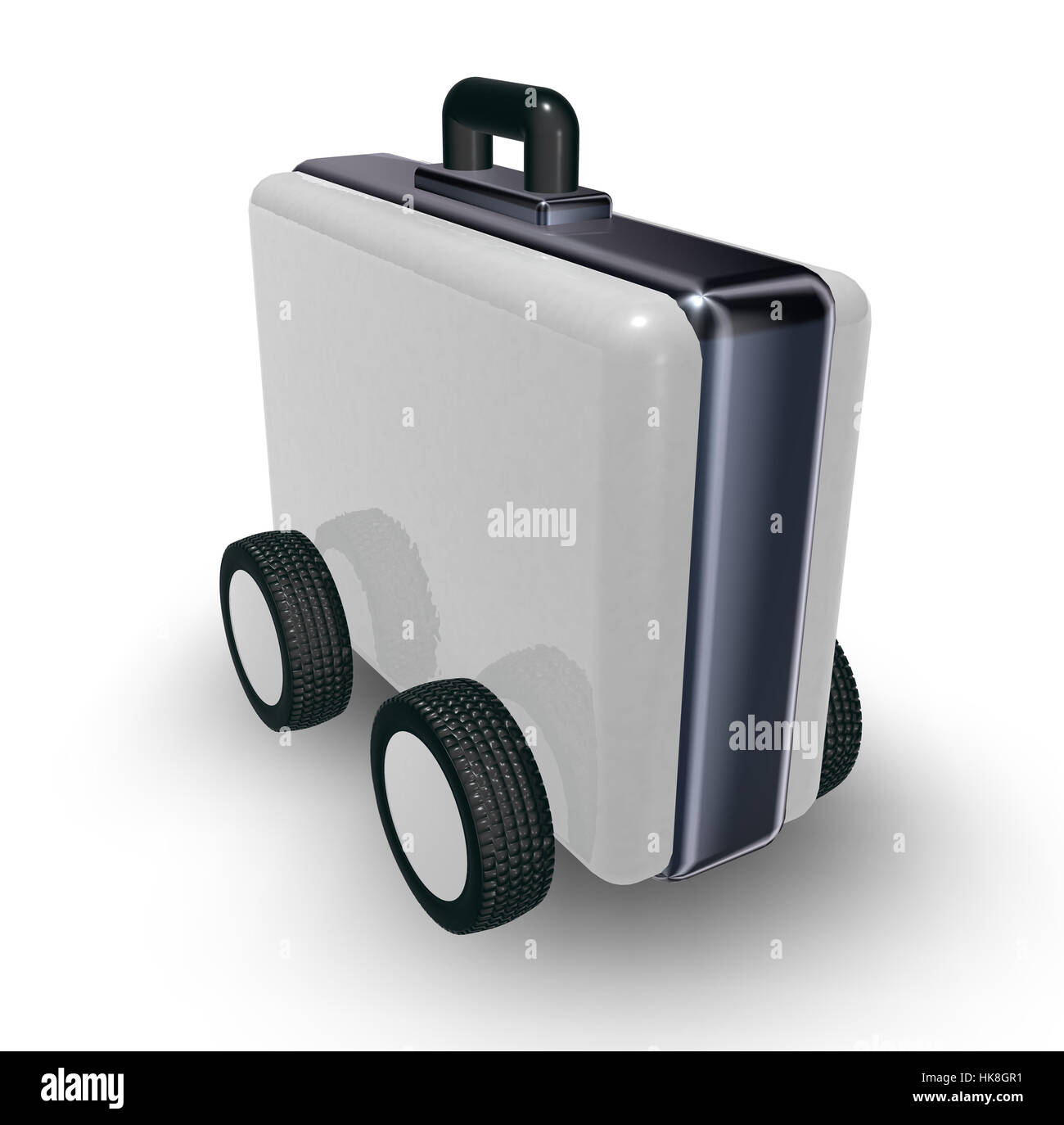 attache case with wheels