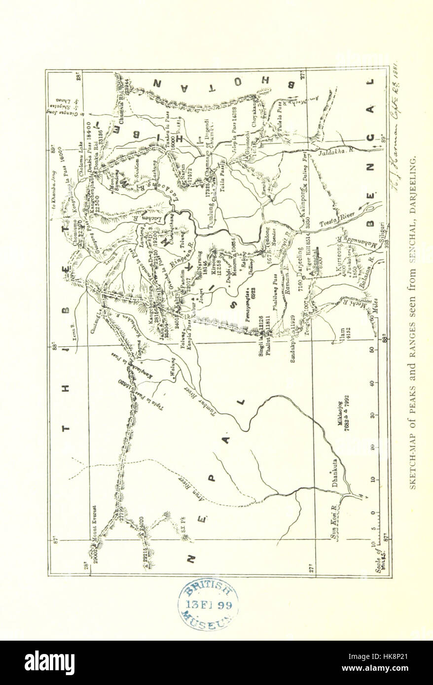 Image taken from page 54 of 'Among the Himalayas ... With numerous illustrations by A. D. McCormick, the author, etc' Image taken from page 54 of 'Among th Stock Photo