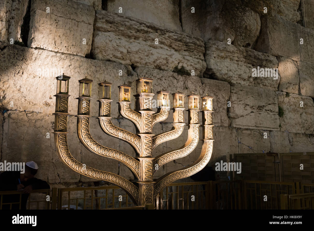 Hanukkah celebrations in Jerusalem, Israel Stock Photo Alamy