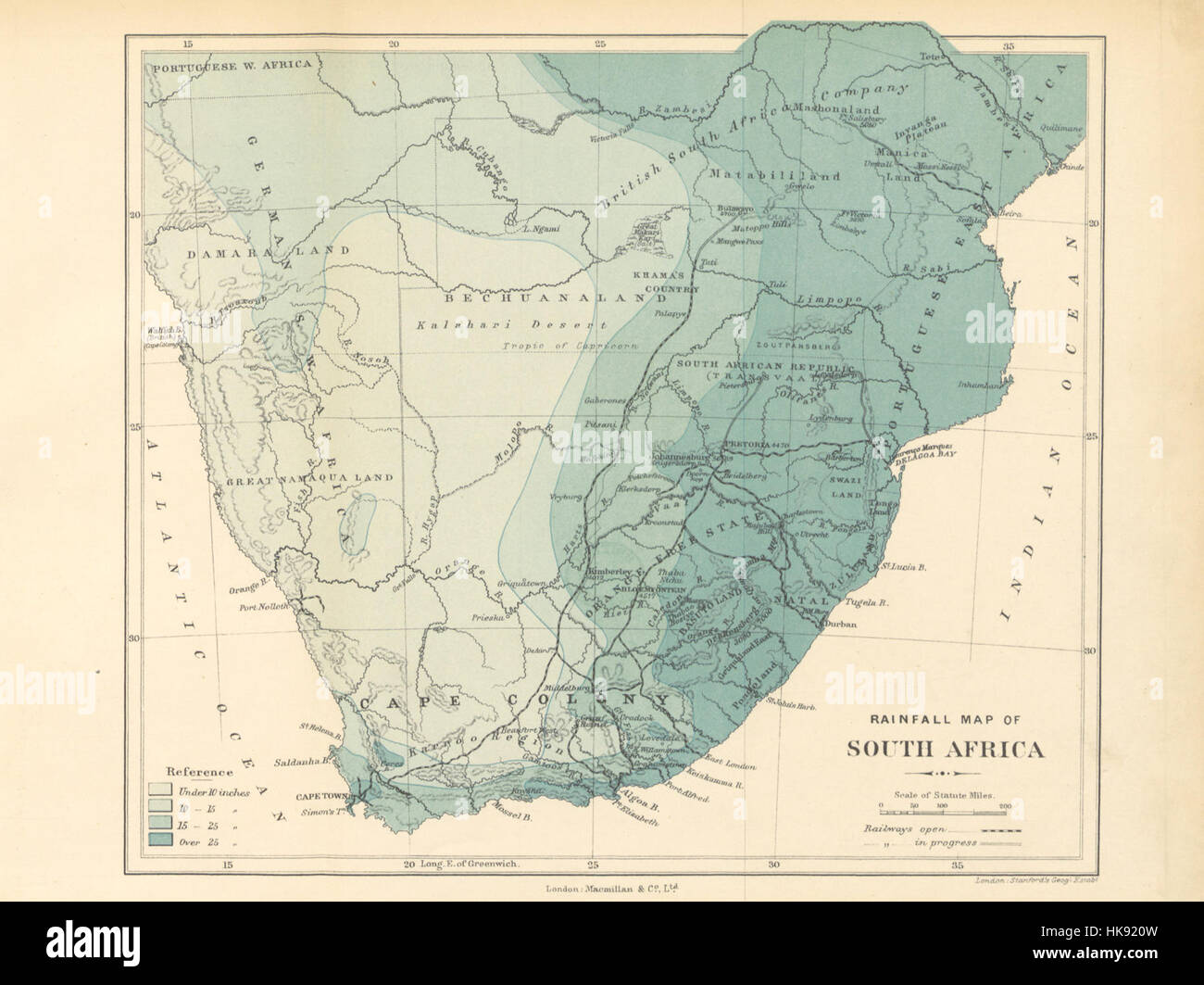 Image taken from page 637 of 'Impressions of South Africa ... With three maps' Image taken from page 637 of 'Impressions of Stock Photo