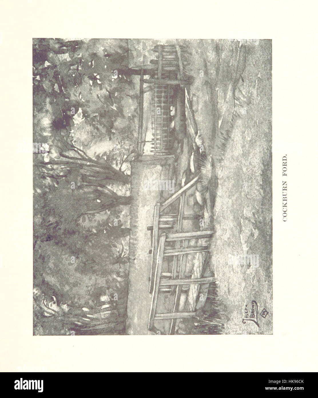 An image from page 71 of 'The Water of Leith', depicting the journey of ...