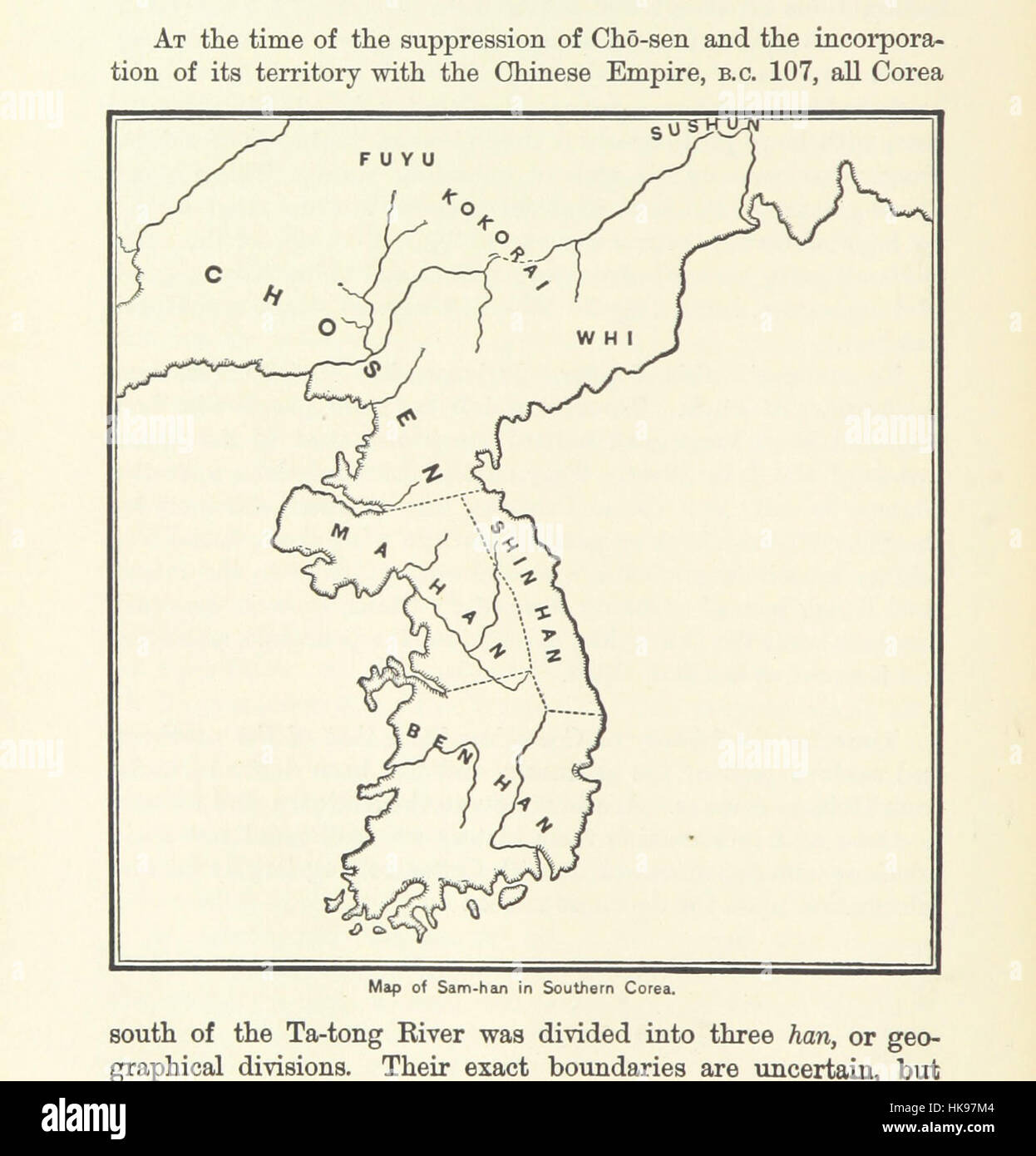 Image taken from page 74 of 'Corea, the Hermit Nation ... Sixth edition ... enlarged. With an additional chapter on Corea in 1897 [and a map]' Image taken from page 74 of 'Corea, the H Stock Photo