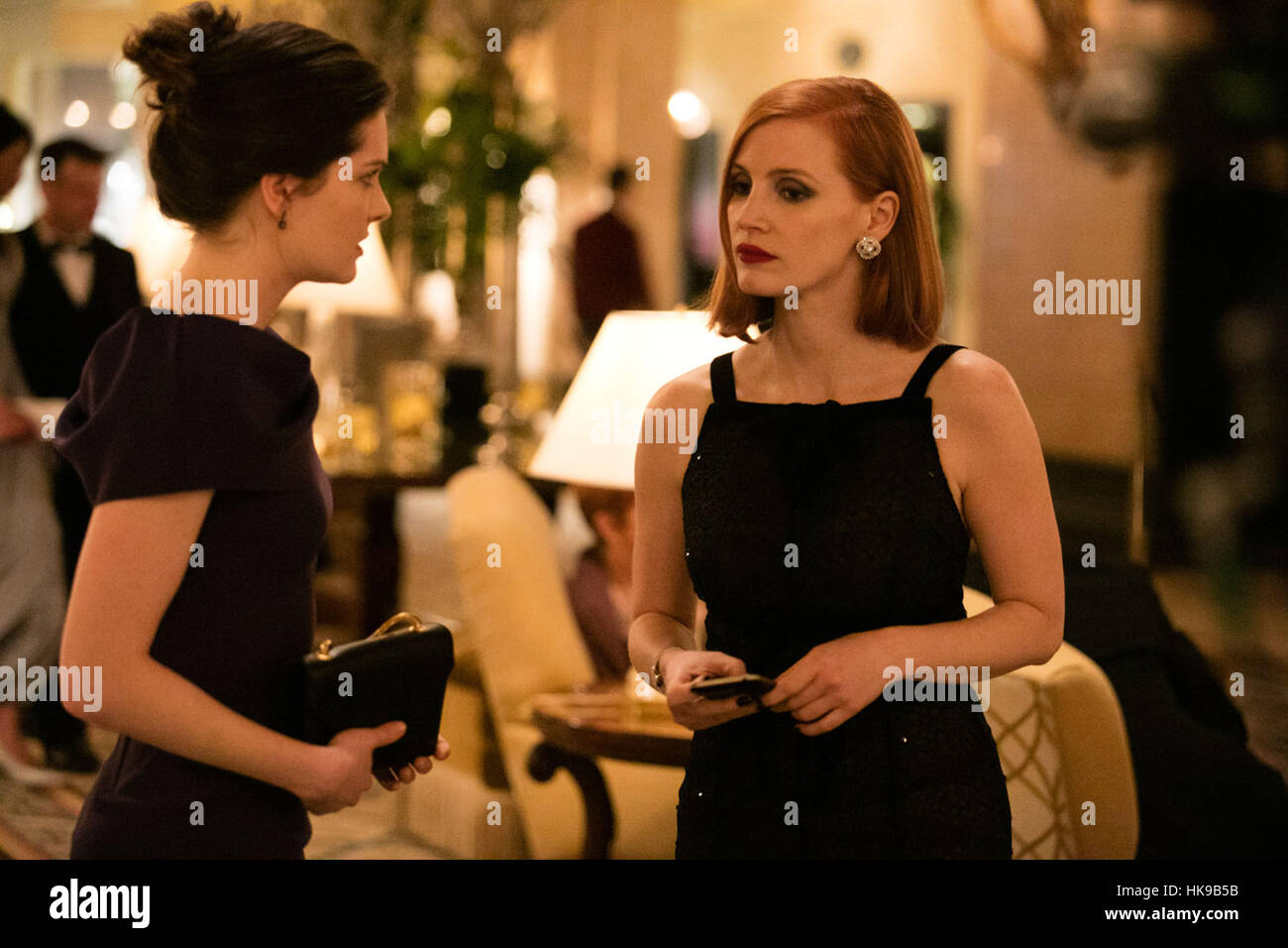 MISS SLOANE (2016)  JESSICA CHASTAIN  JOHN MADDEN (DIR)  ARCHERY PICTURES/MOVIESTORE COLLECTION LTD Stock Photo