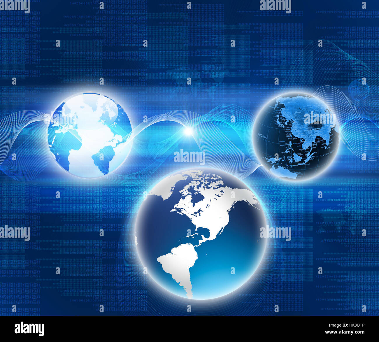 Abstract blue hi tech layout background hi-res stock photography and ...