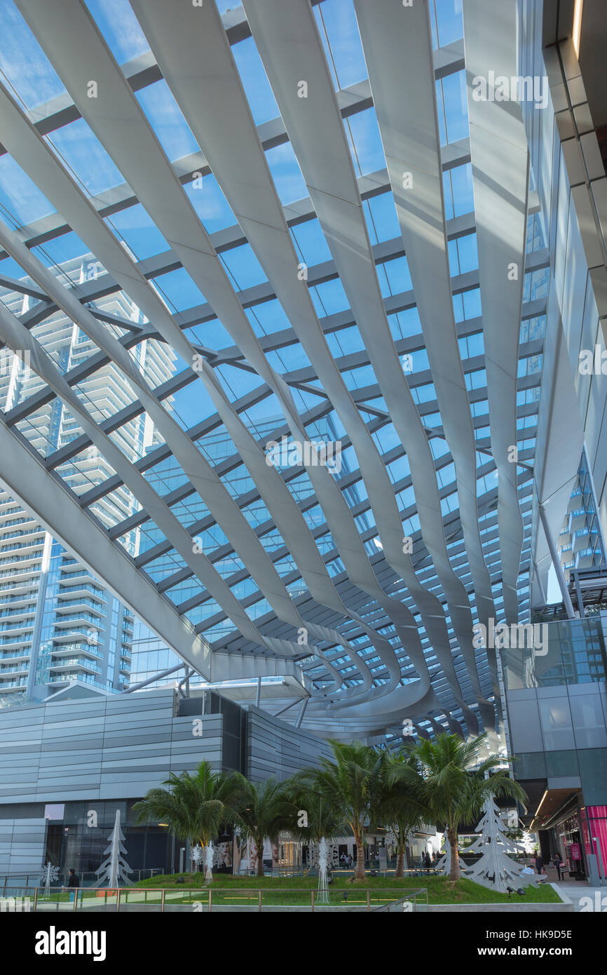 CLIMATE RIBBON ROOF BRICKELL CITY CENTER SHOPPING MALL (©ARQUITECTONICA ...