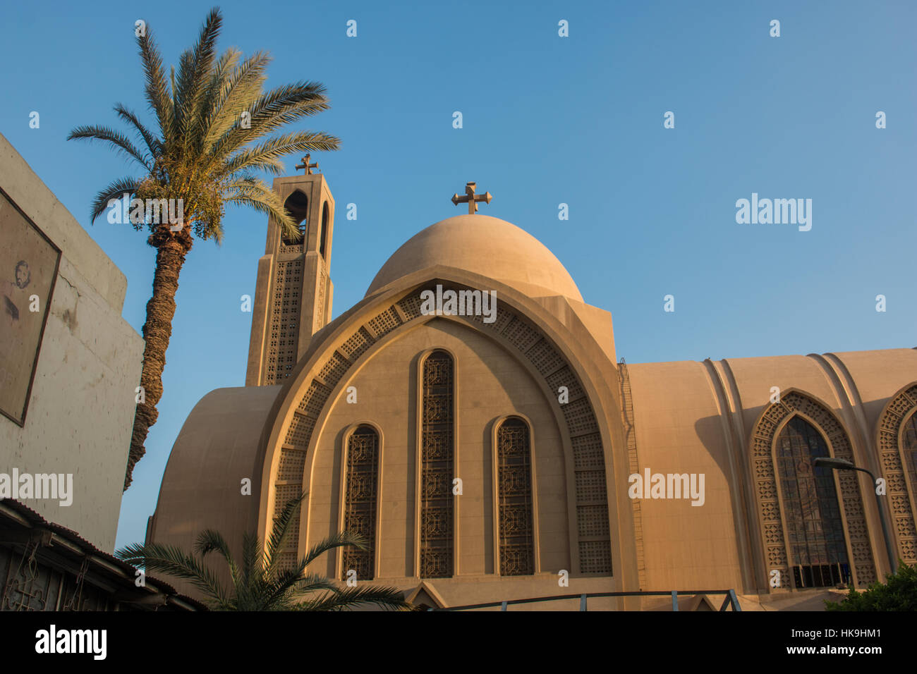 St. Mark's Cathedral in Cairo, Egypt Stock Photo