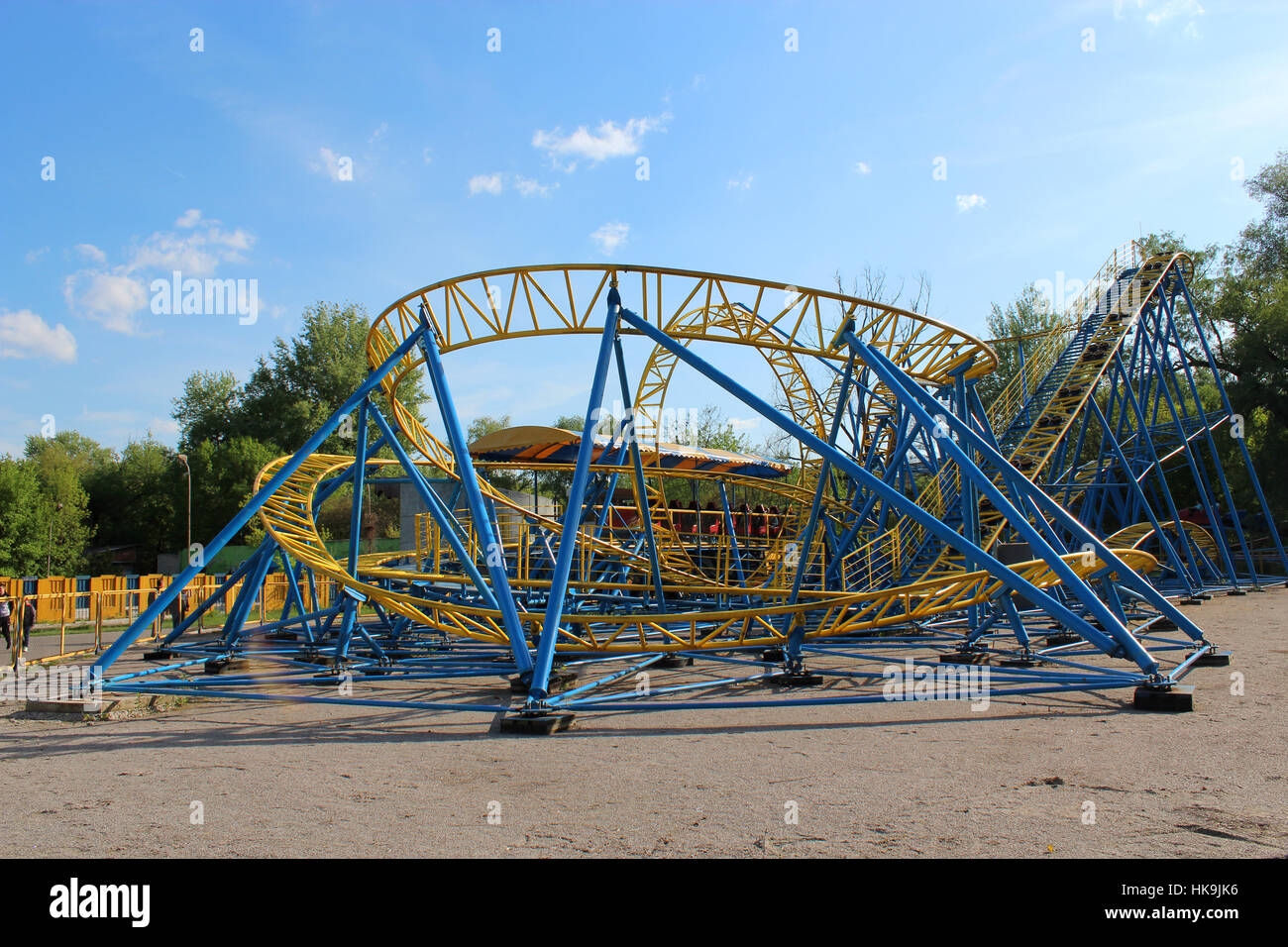 Small roller coaster hi-res stock photography and images - Alamy
