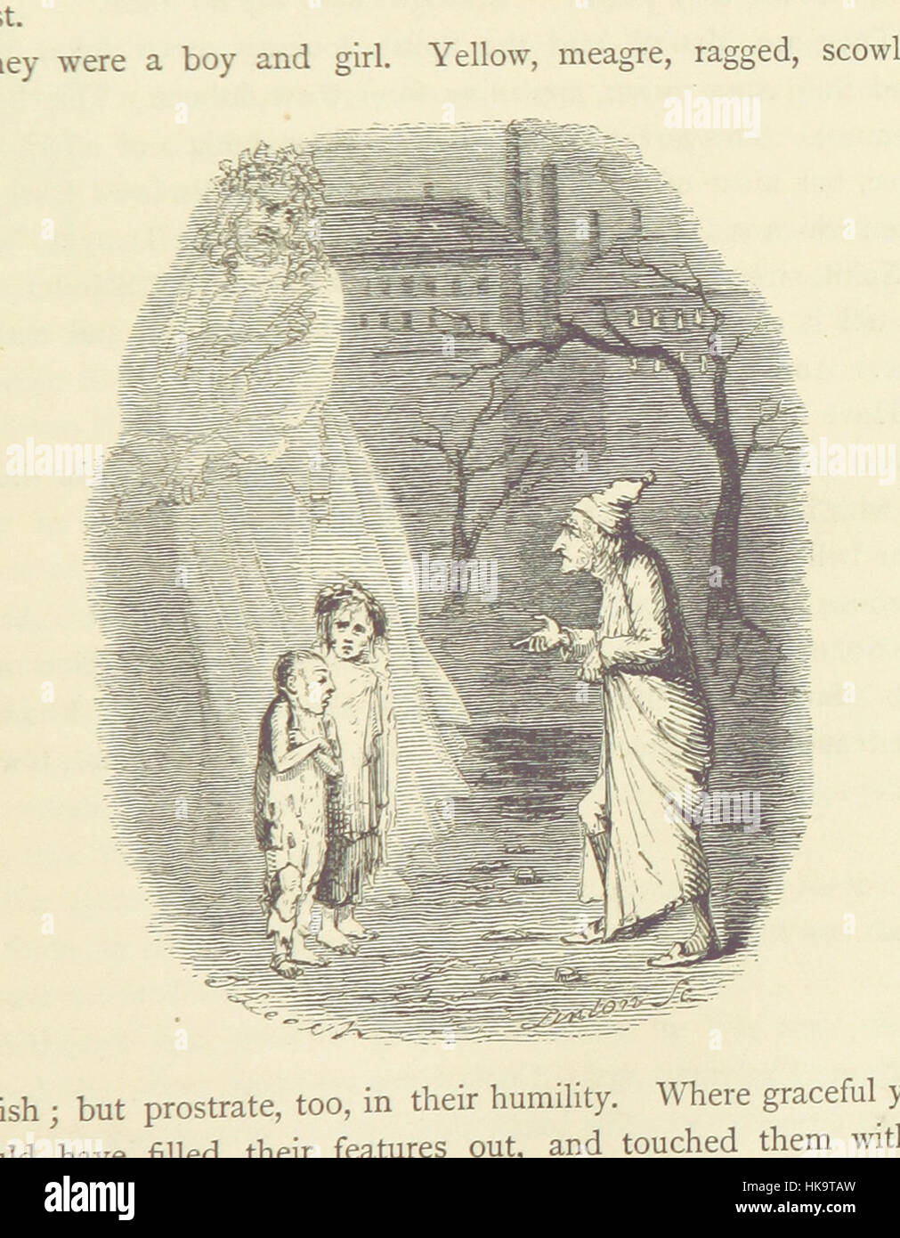 Image taken from page 81 of 'Christmas Books ... With illustrations by Sir Edwin Landseer, R.A., Maclise, R.A., Stanfield, R.A., F. Stone, Doyle, Leech, and Tenniel' Image taken from page 81 of 'Christmas Stock Photo
