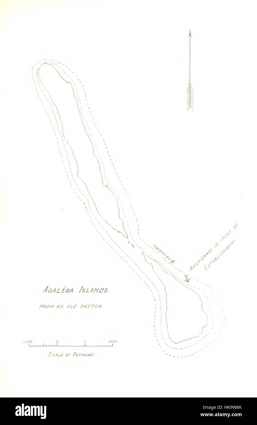 Image taken from page 83 of 'New Handbook for the Indian Ocean, Arabian Sea and Bay of Bengal, with miscellaneous subjects for sail and steam, Mauritius cyclones and currents, moon observations and sail-making. [With plates and maps.]' Image taken from page 83 of 'New Hand Stock Photo