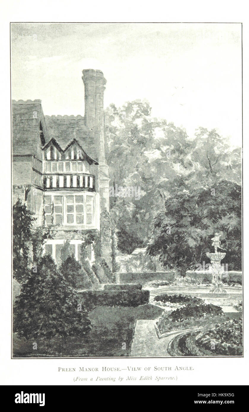 Image from 'The History of Church Preen', page 85, detailing the ...
