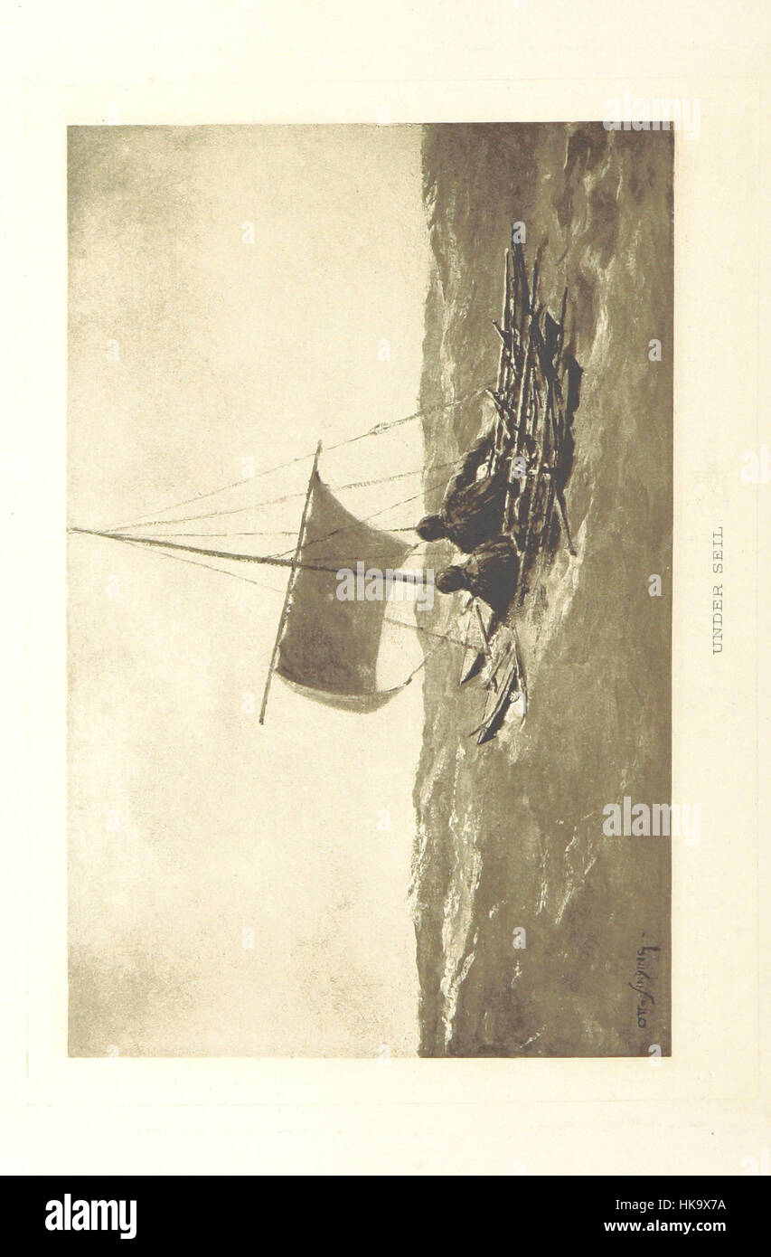 Fram over Polhavet. Den norske Polarfærd 1893-1896. ... Med et Tillæg af Otto Sverdrup Image taken from page 850 of 'Fram over Stock Photo