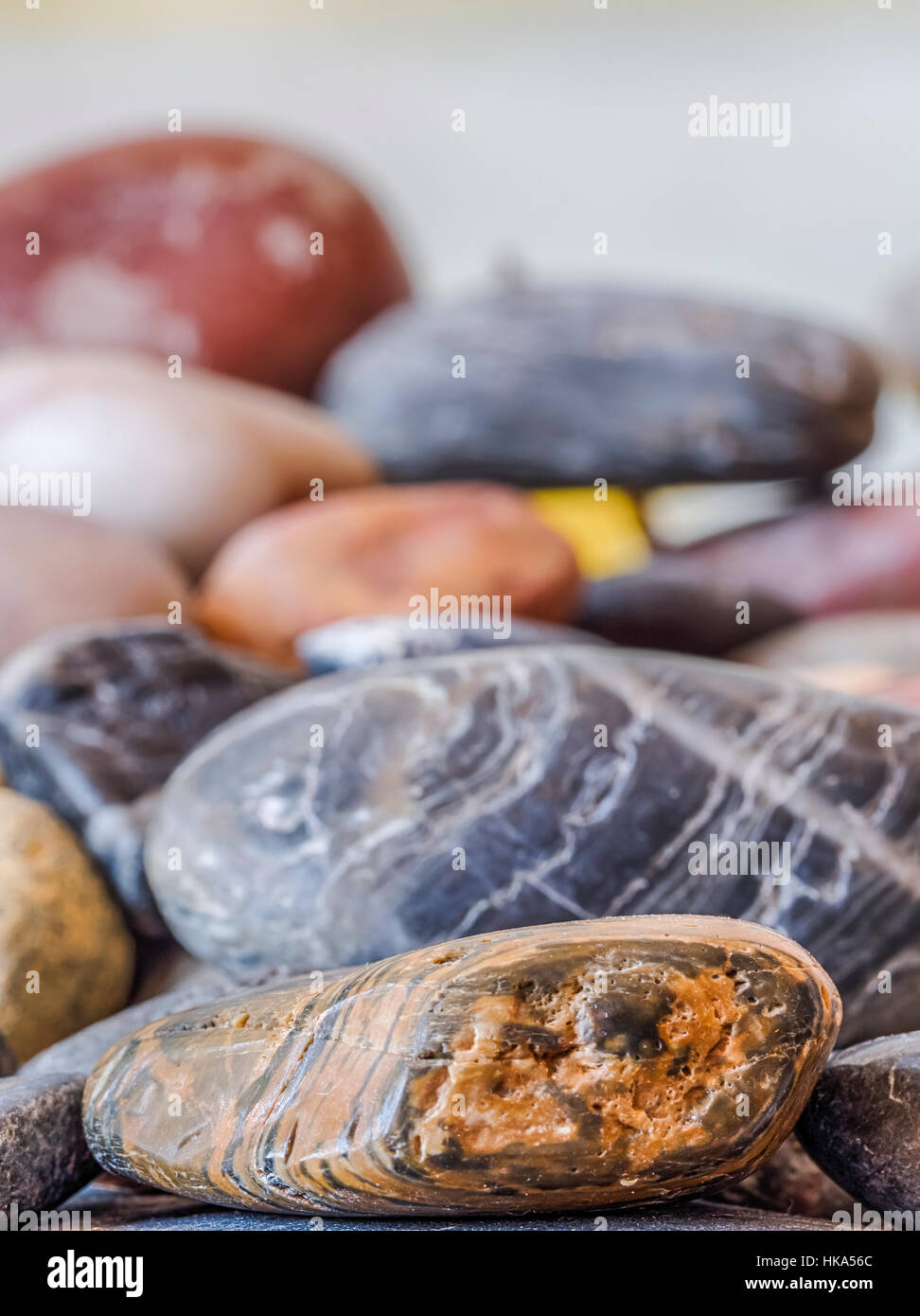 geology, rock or stone is a naturally occurring solid aggregate of one or more minerals or