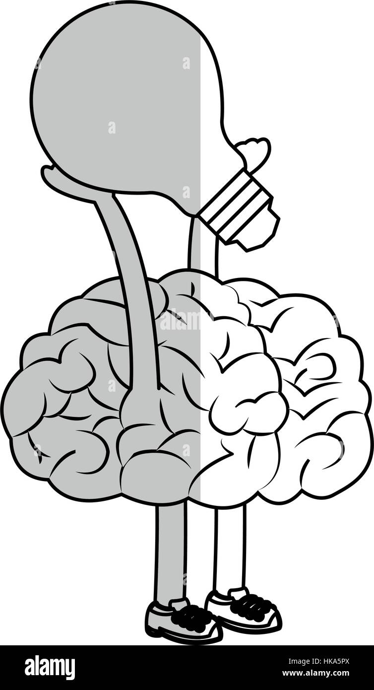 human brain design Stock Vector Image & Art - Alamy
