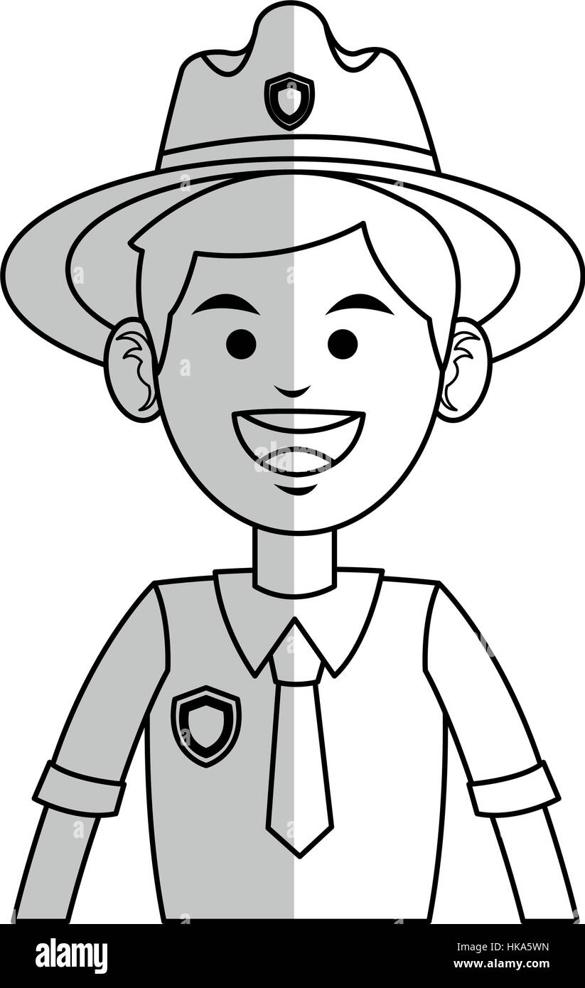 forest ranger icon Stock Vector Image & Art - Alamy