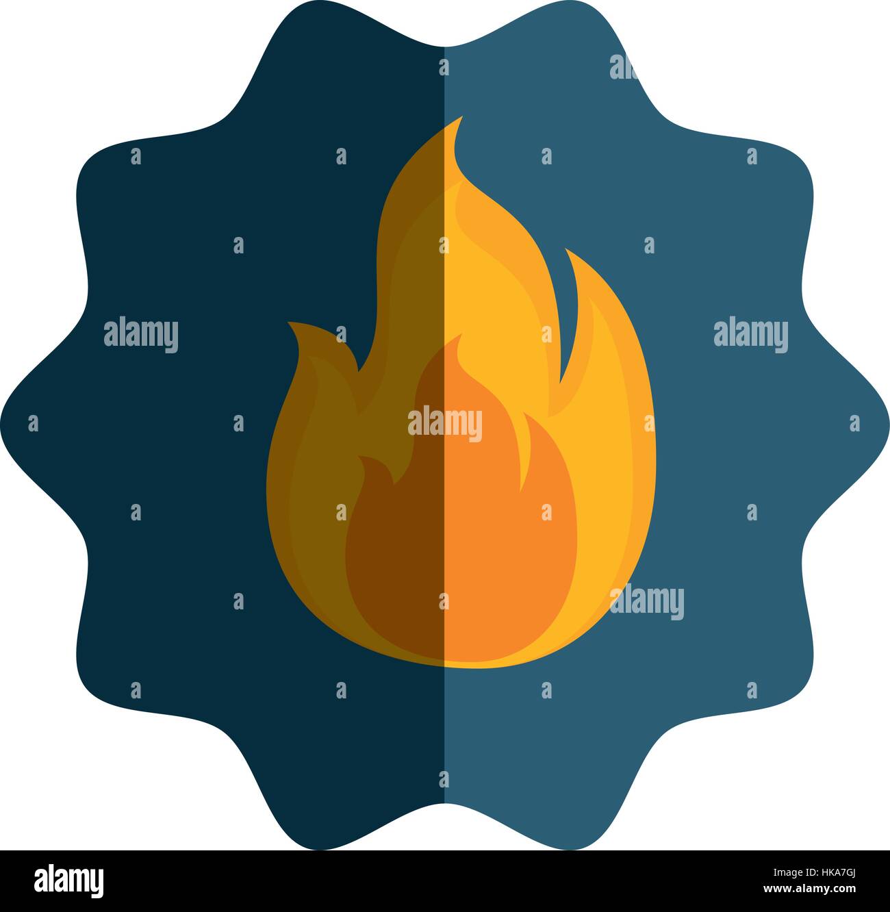 fire flame isolated icon vector illustration design Stock Vector Image ...