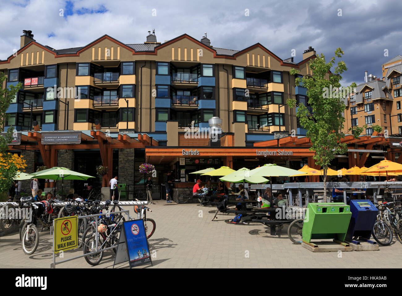 Whistler Village, British Columbia, Canada Stock Photo Alamy
