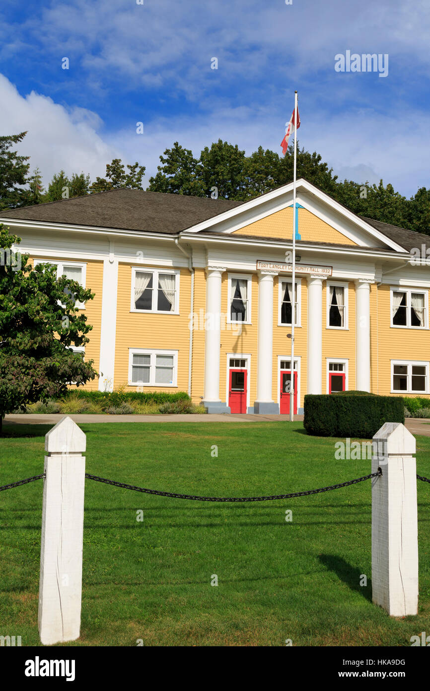 Fort Langley Community Hall, Fort Langley, Vancouver region, British