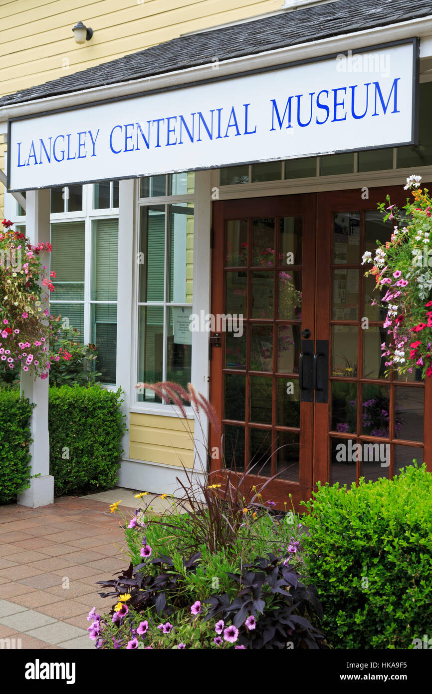 Langley Centennial Museum, Fort Langley, Vancouver region, British