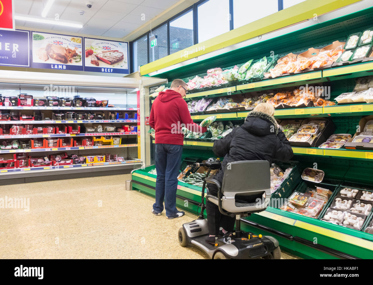 Aldi supermarket. UK Stock Photo - Alamy