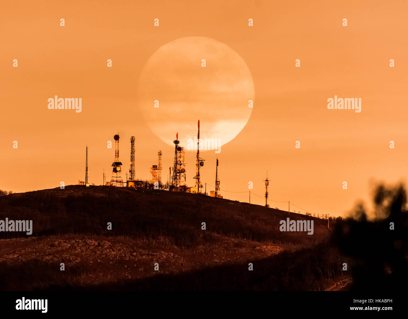 moon Stock Photo