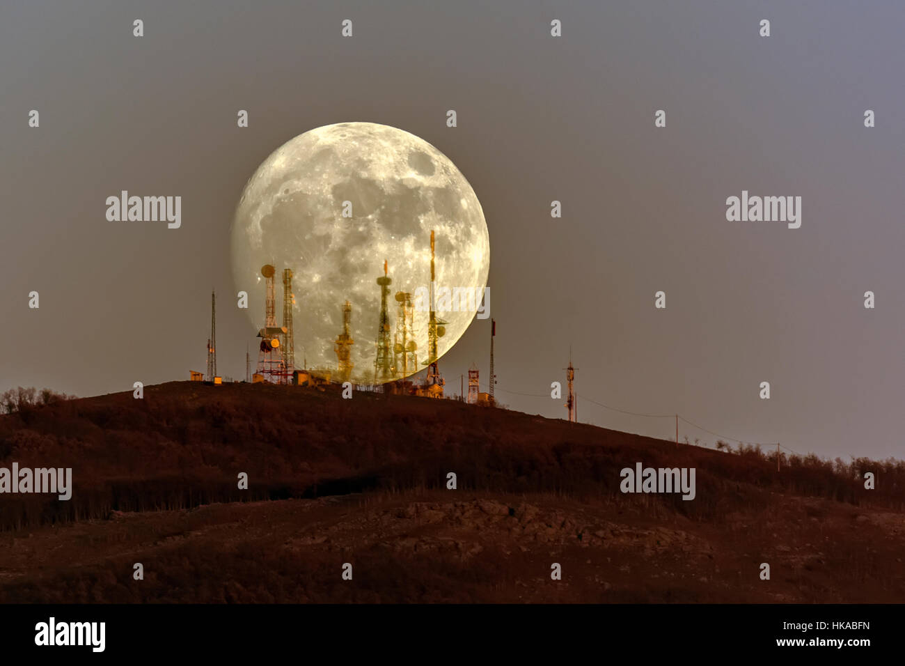 moon Stock Photo