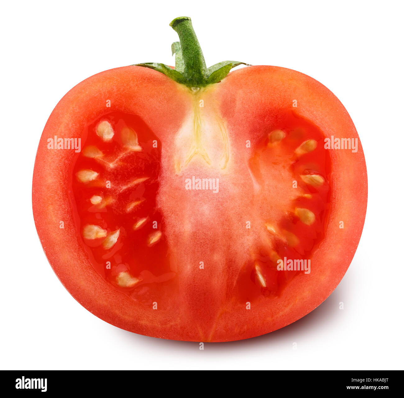 red tomato isolated on white background with clipping path Stock Photo ...