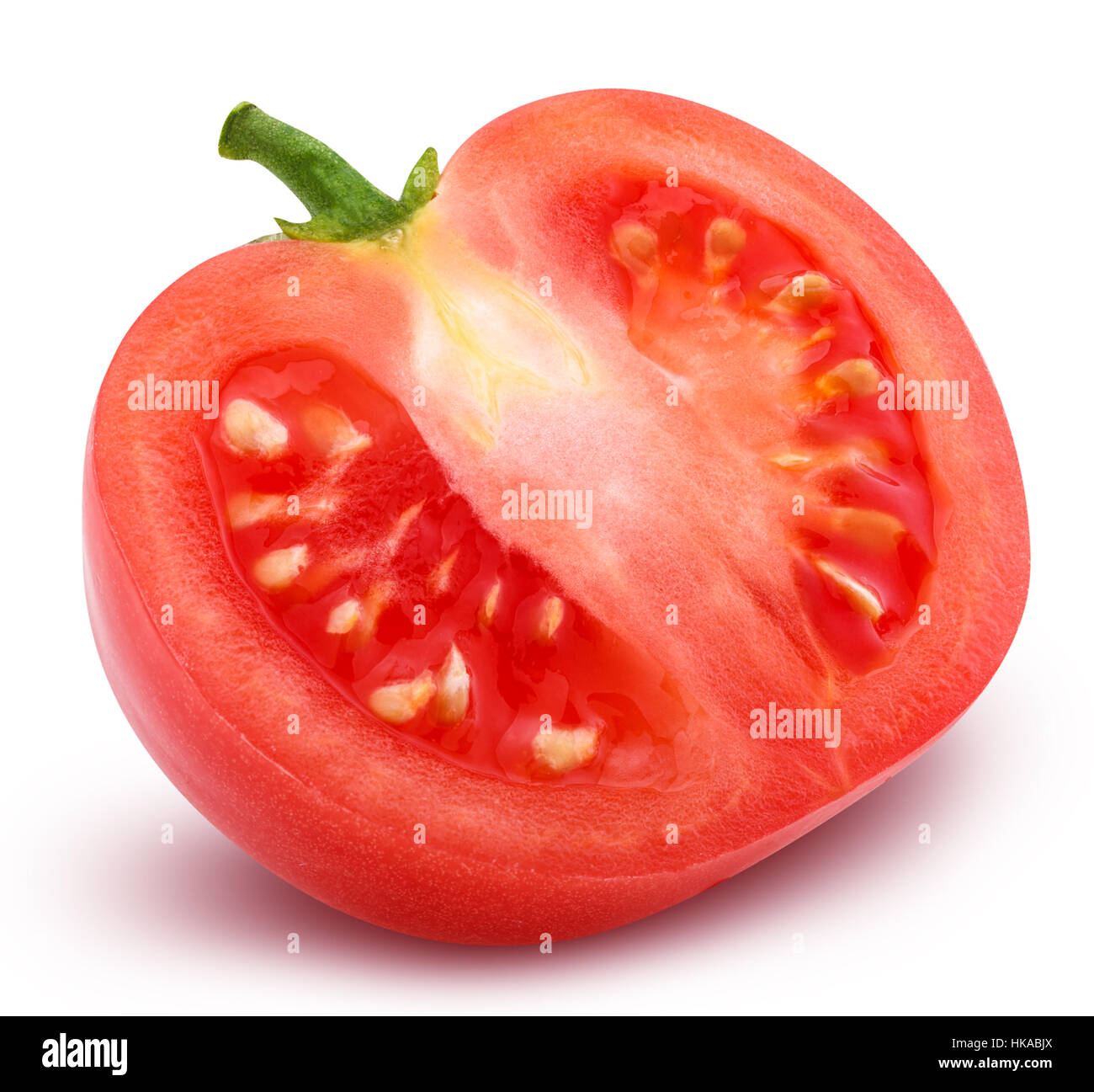 red tomato isolated on white background with clipping path Stock Photo ...