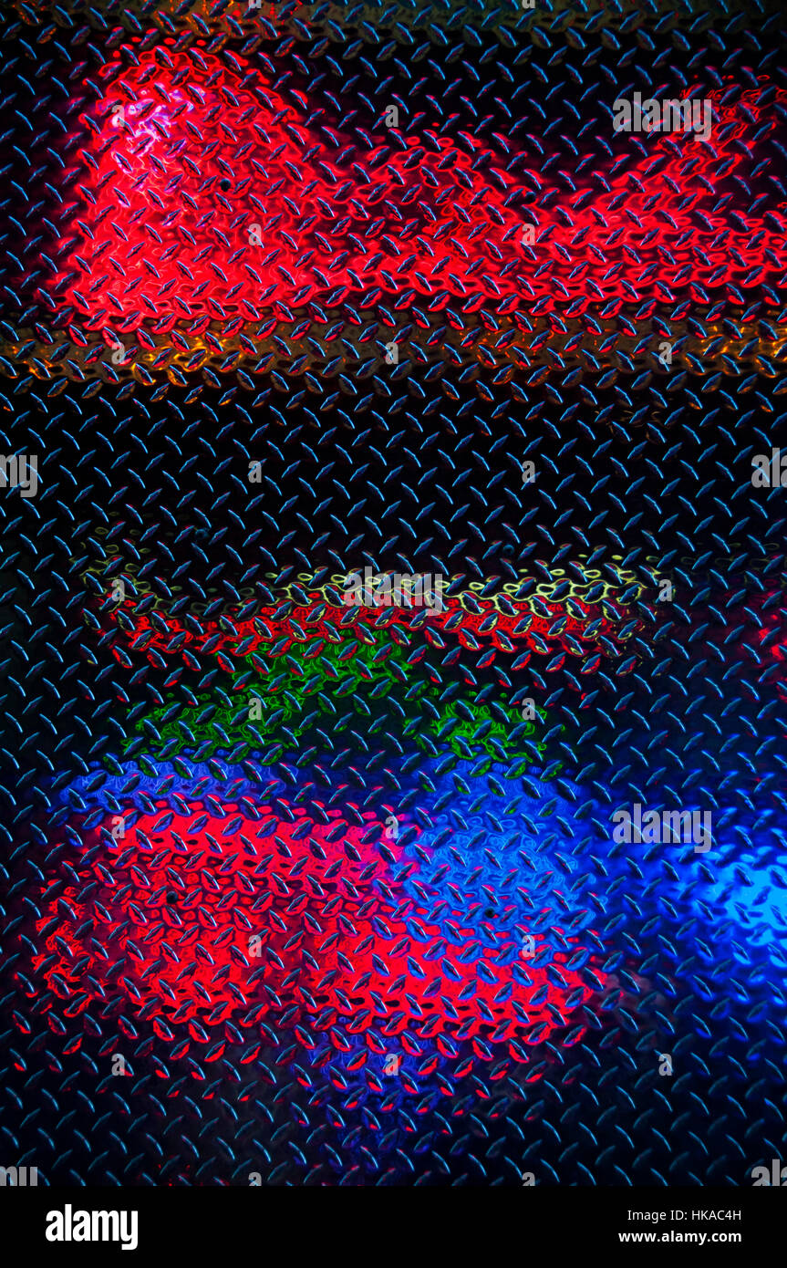 Neon lights abstract Stock Photo