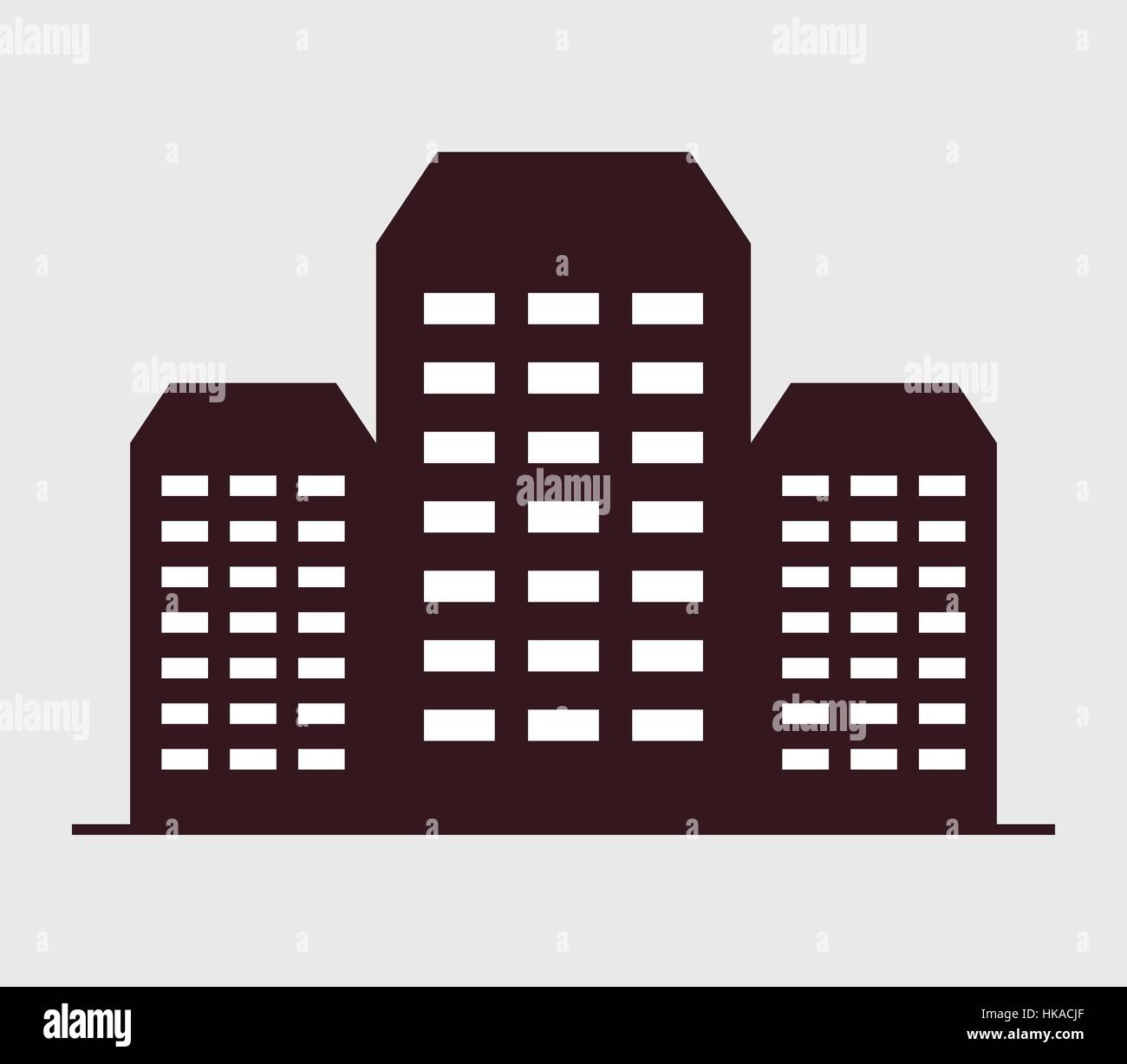 Icon office building Stock Vector Image & Art - Alamy