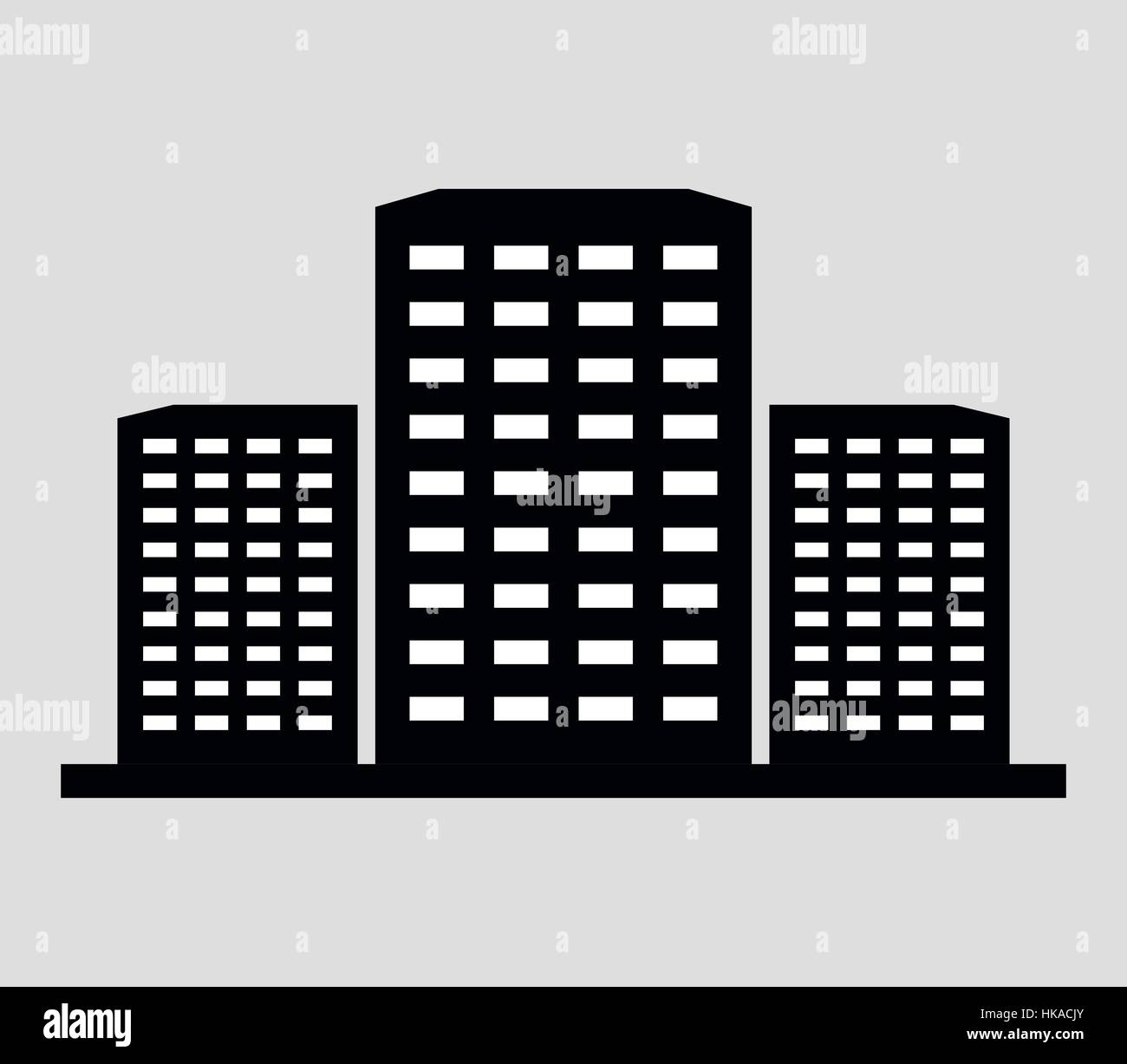 Icon office building Stock Vector Image & Art - Alamy