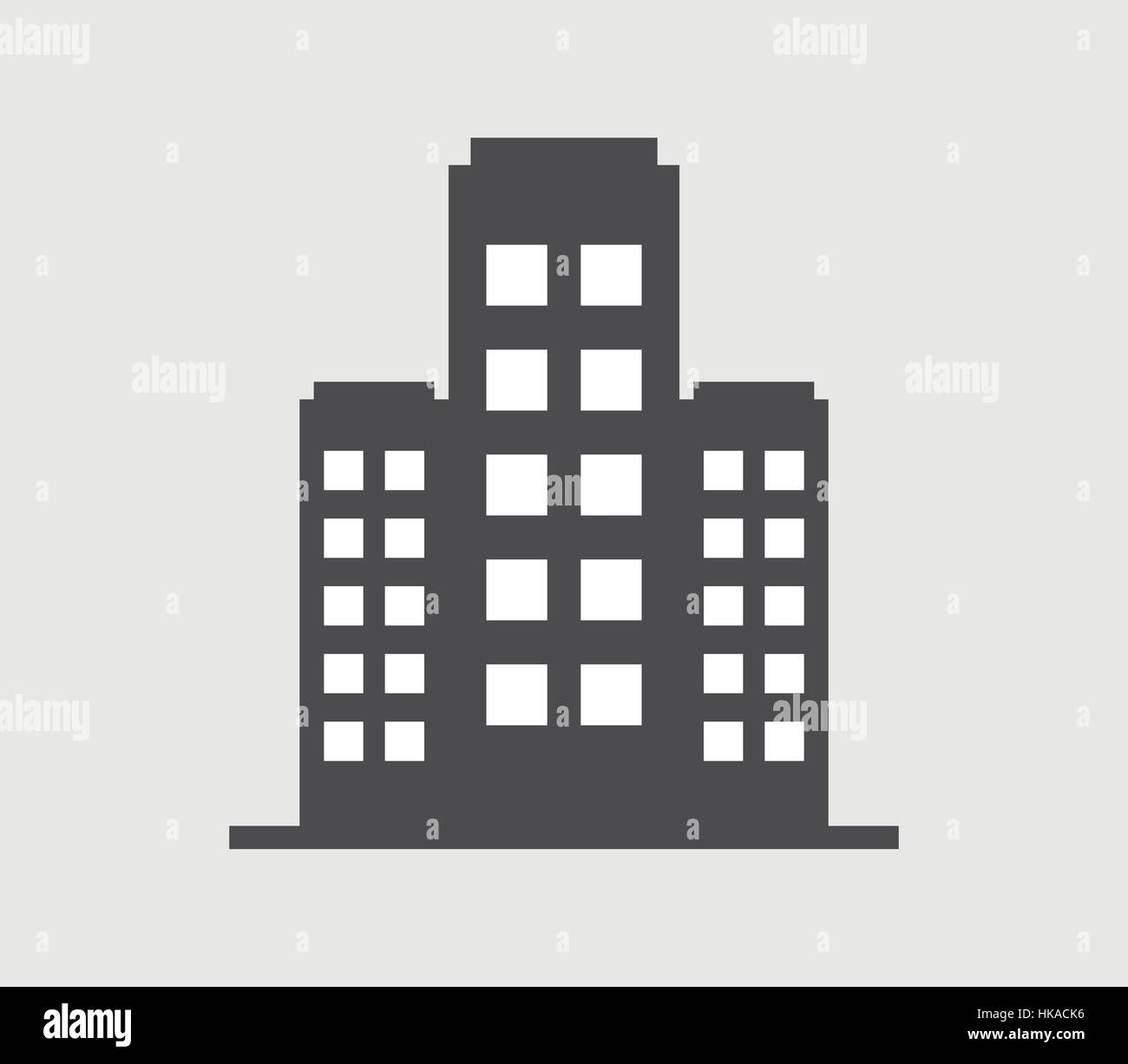 Icon office building Stock Vector Image & Art - Alamy
