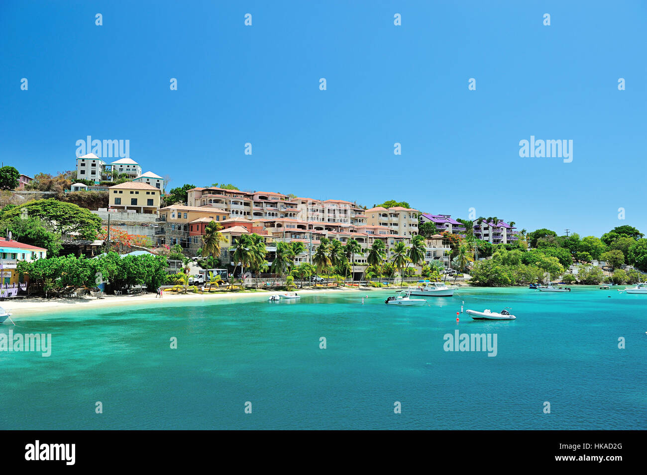 Hotels beach caribbean sea hi res stock photography and images Alamy