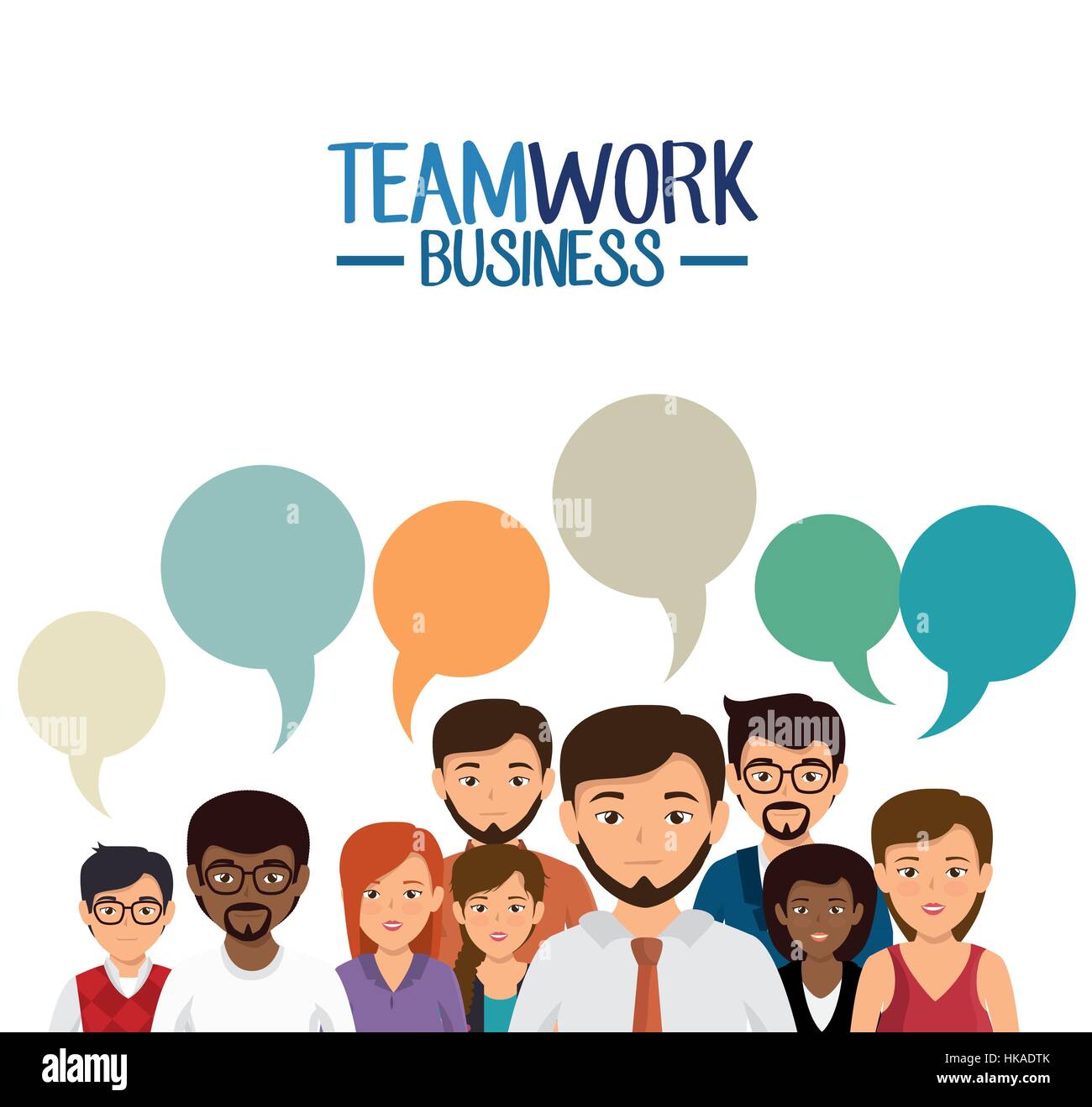 teamwork business people icon vector illustration design Stock Vector ...