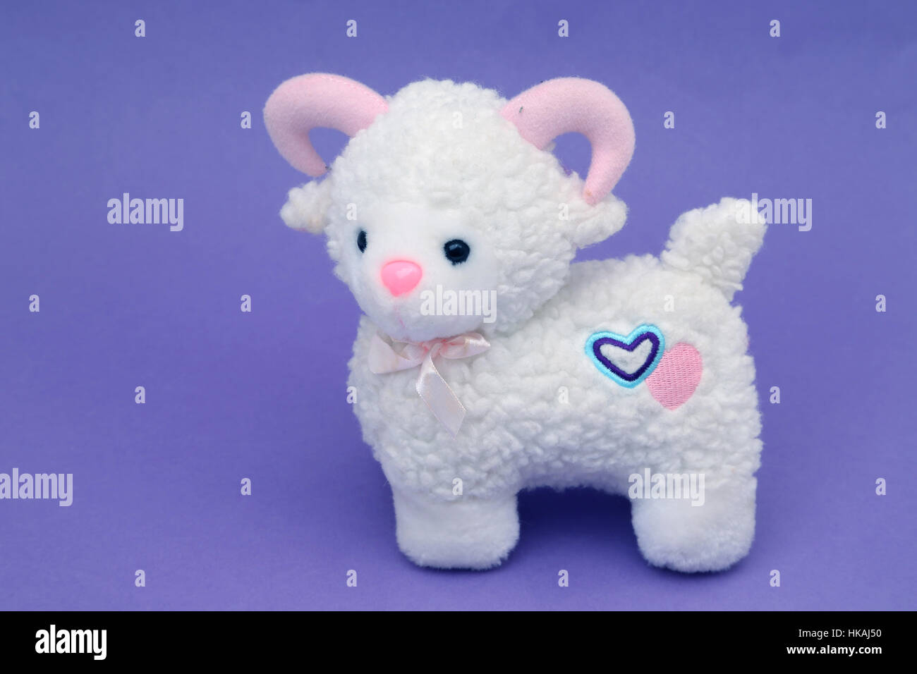 Cuddly Toy Sheep Stock Photo Alamy
