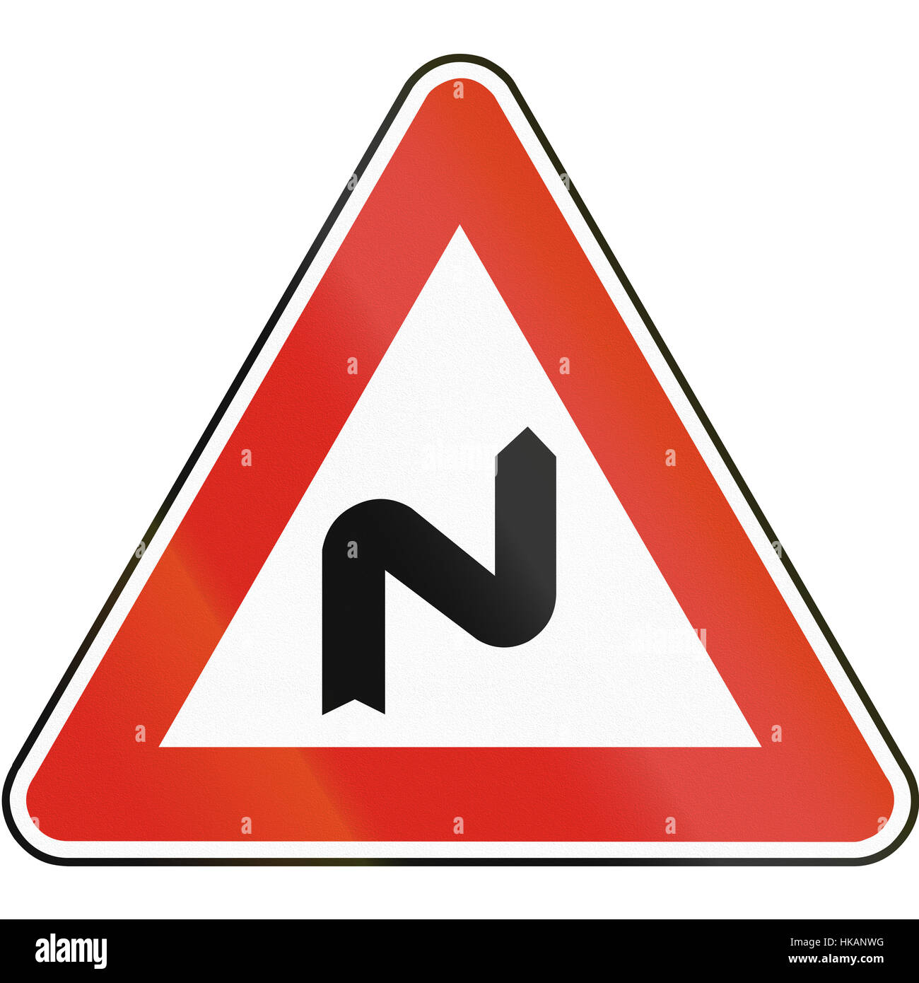 Double bend first to the right hires stock photography and images Alamy