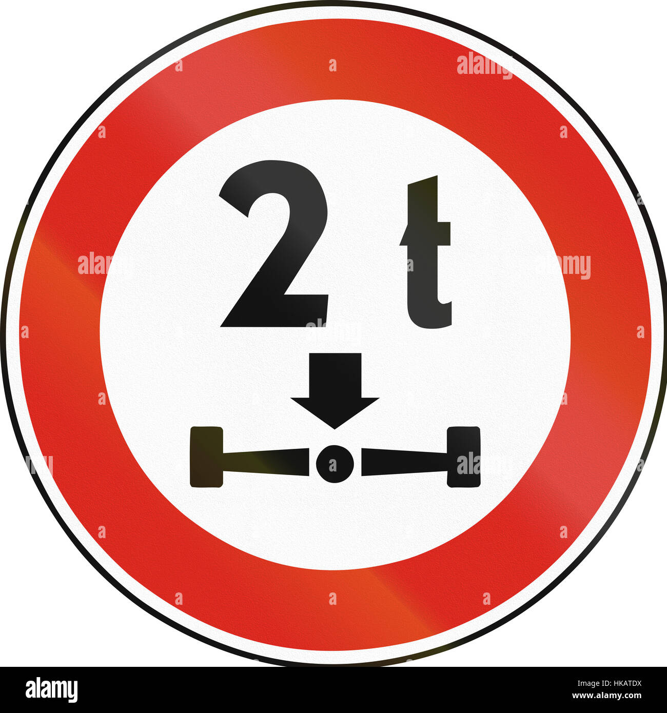 road-sign-used-in-slovakia-axle-load-limit-stock-photo-alamy