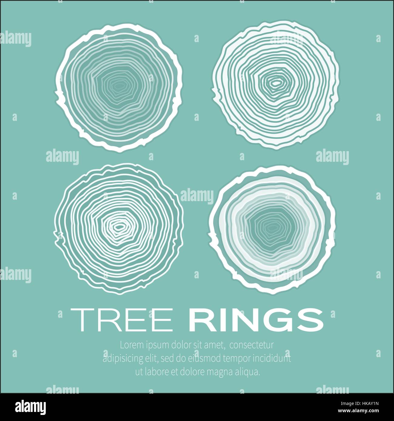 Tree rings background and saw cut tree trunk vector, forestry and ...