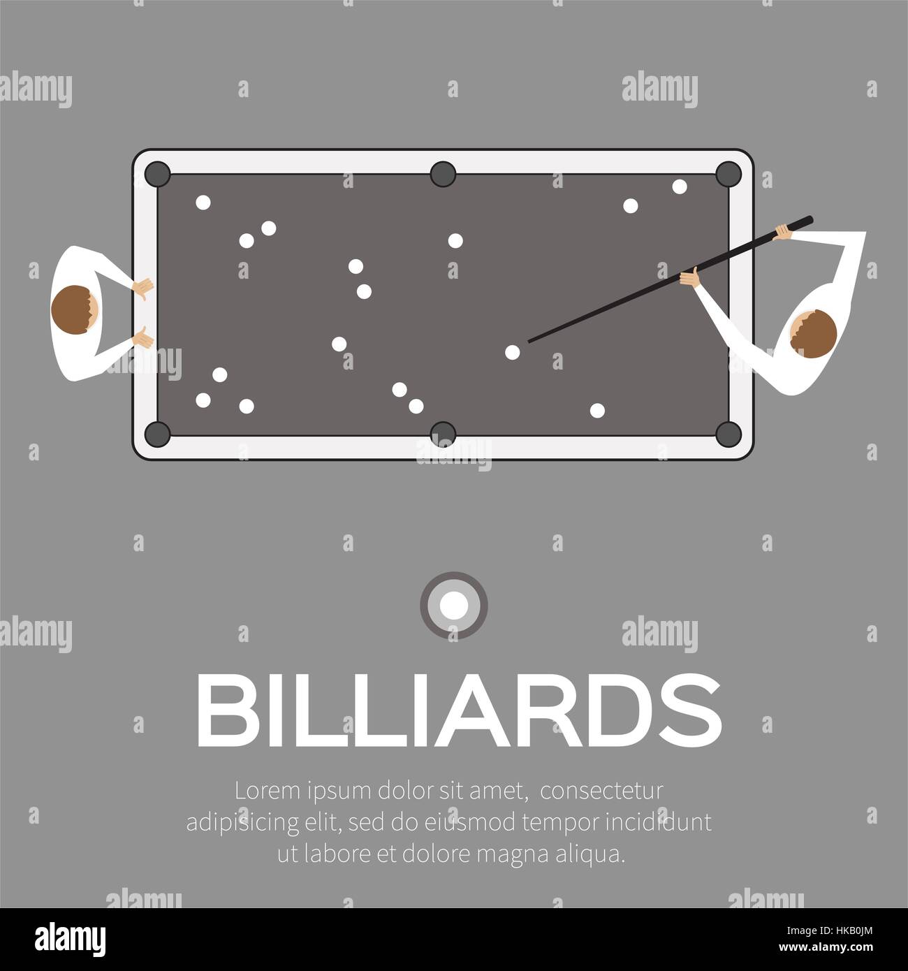 Professional snooker player Stock Vector Images - Alamy