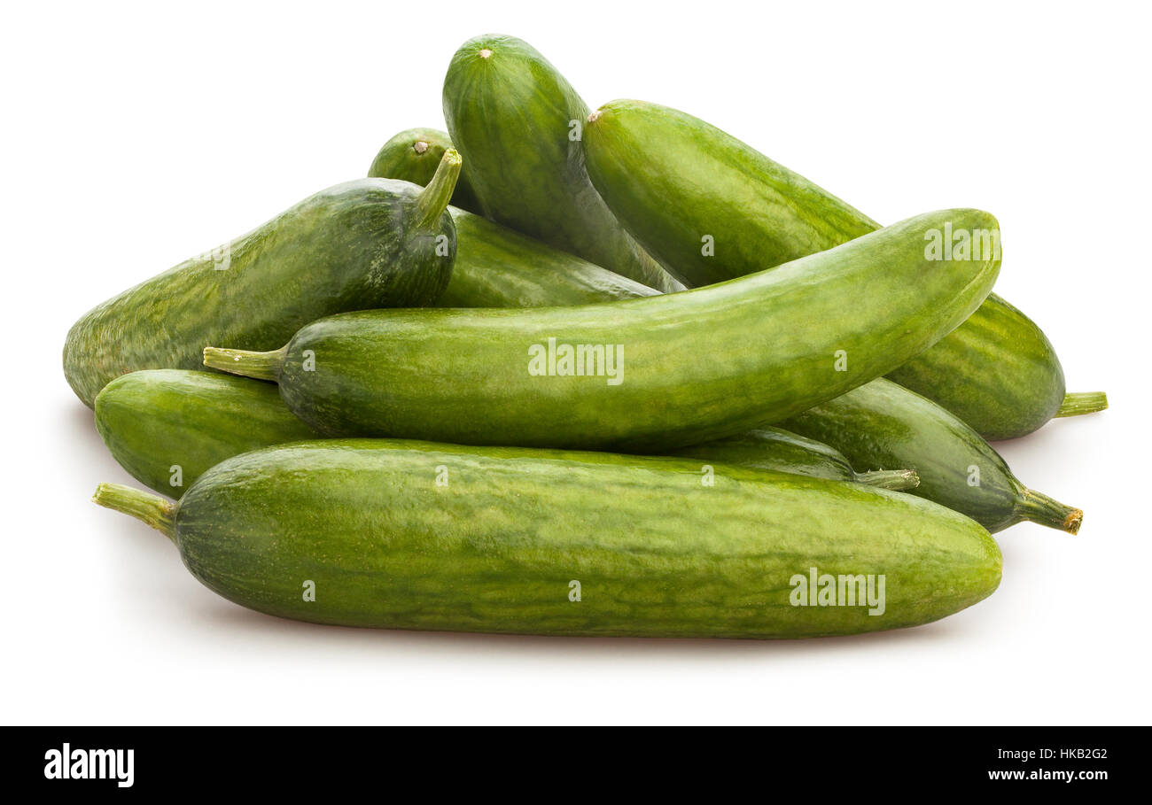 cucumber isolated Stock Photo