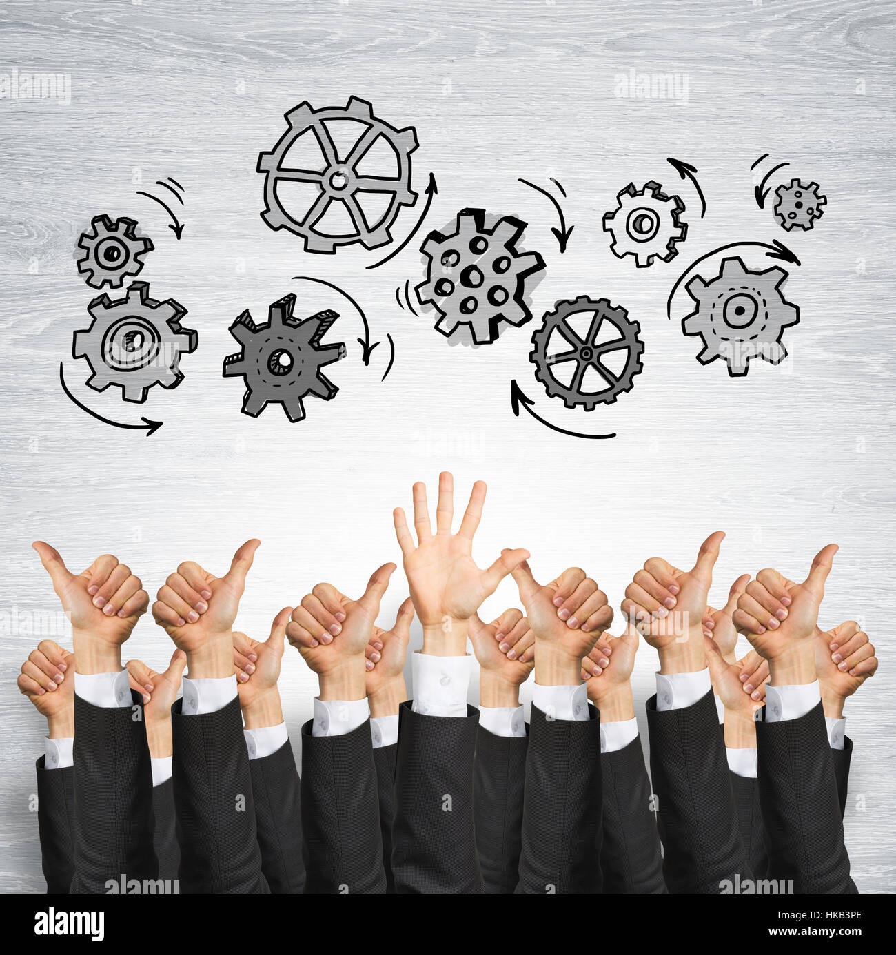 Business and teamwork concept Stock Photo - Alamy