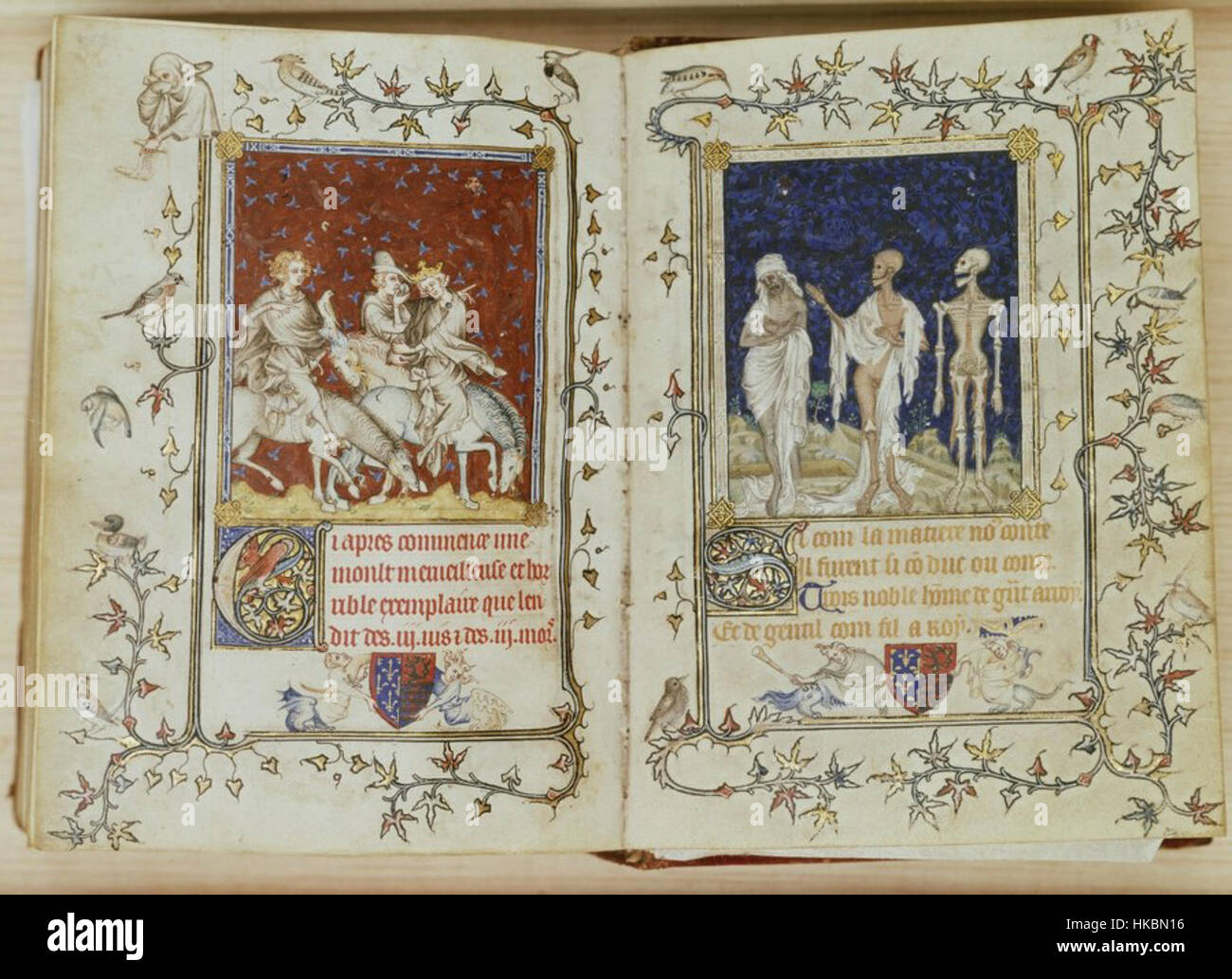 Psalter of Bonne de Luxembourg2 Stock Photo Alamy