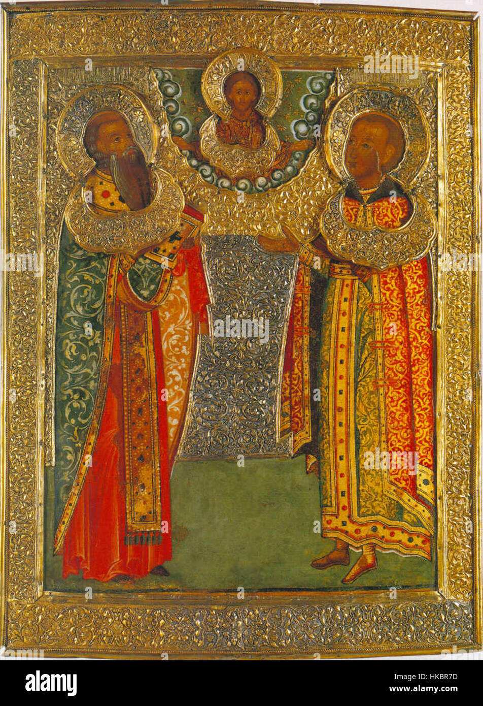 Basyl Old painting depicting orthodox hi-res stock photography and images - Alamy