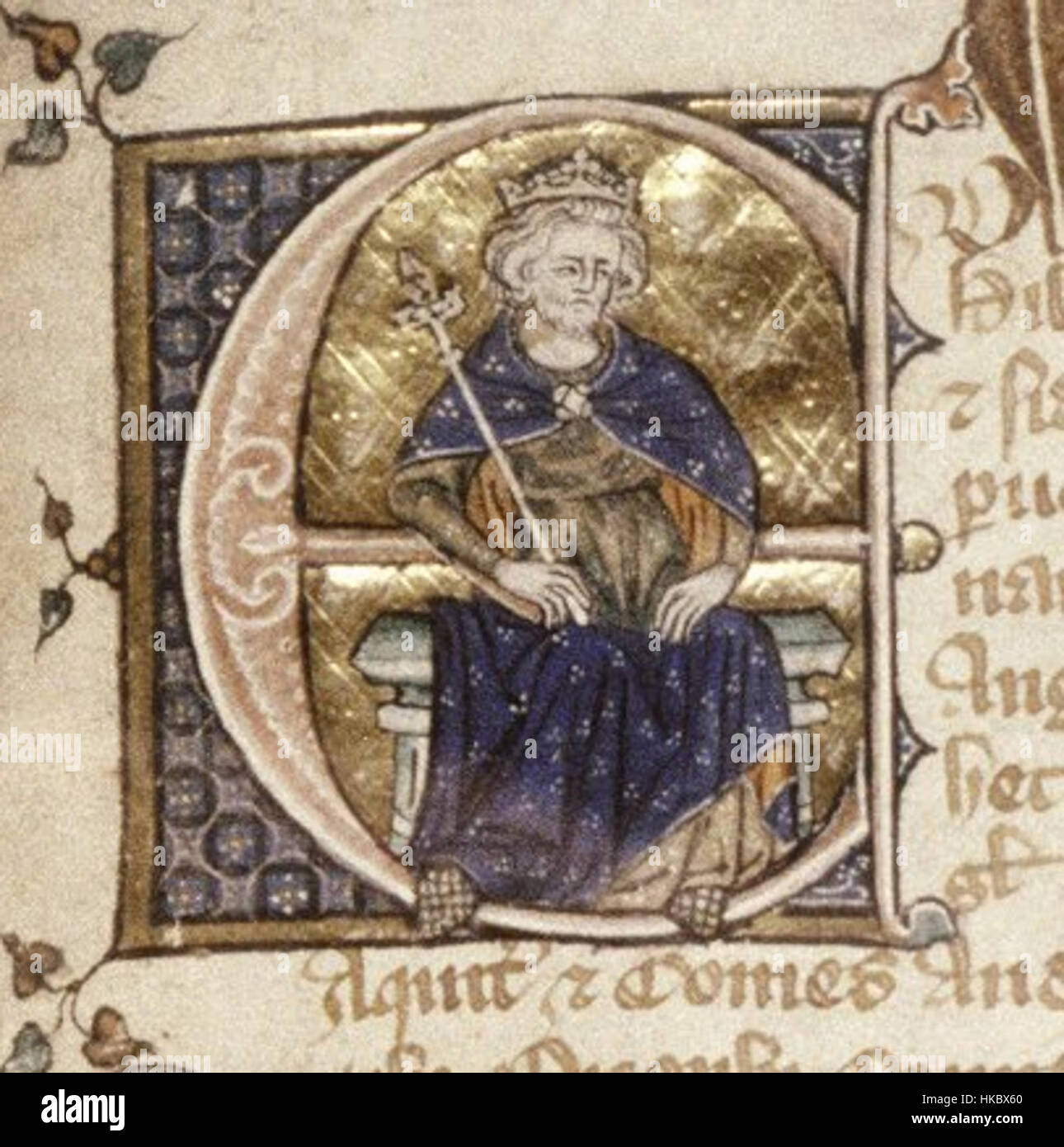 原画　「King　Ⅱ」　　王　２ 40+ King Richard Ii Of England 14th Century Stock