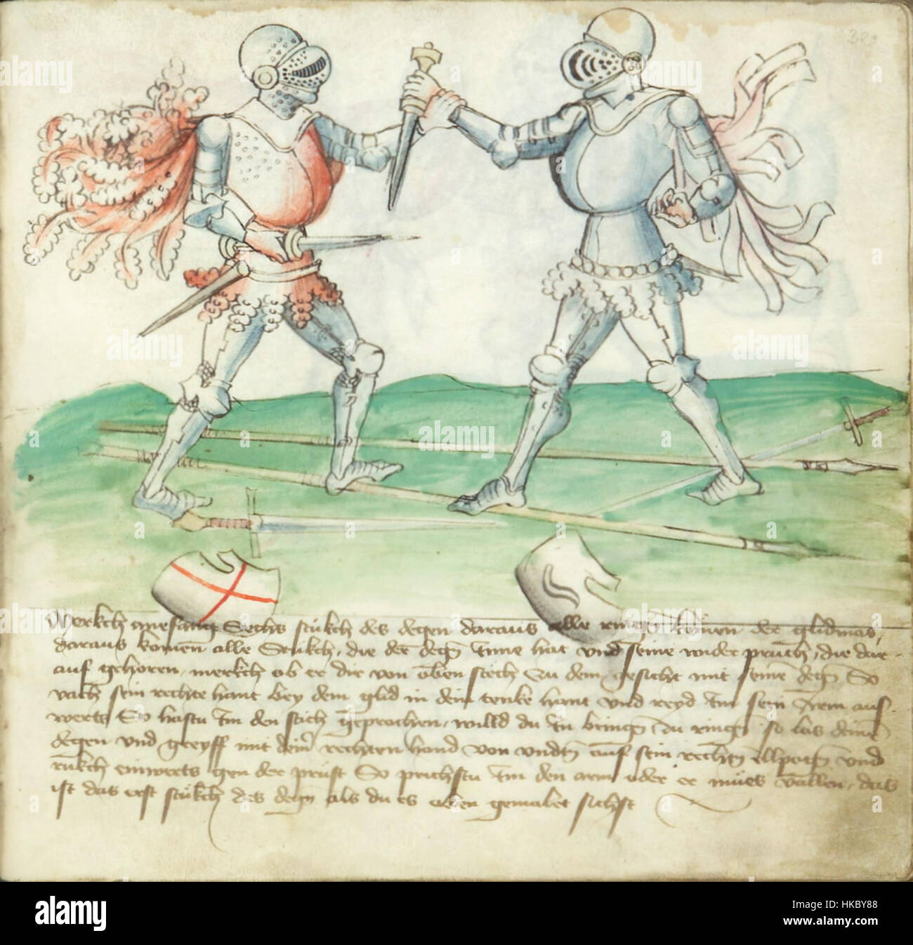 Detail of a 16th century manuscript written in Old Spanish