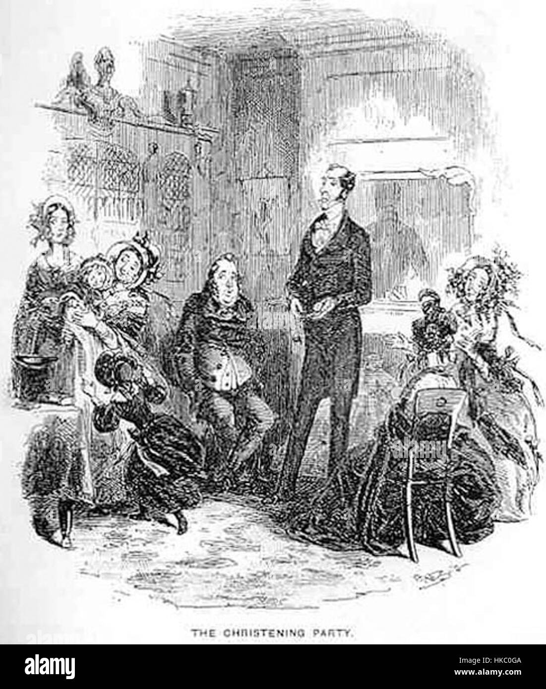 The Christening Party (ch 5 Stock Photo Alamy