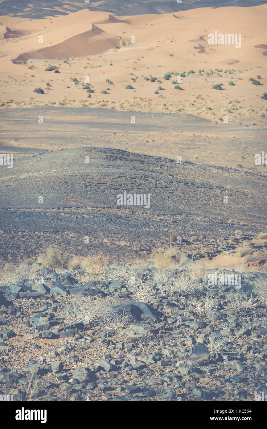 Sand dunes in the Sahara Desert, Morocco Stock Photo - Alamy