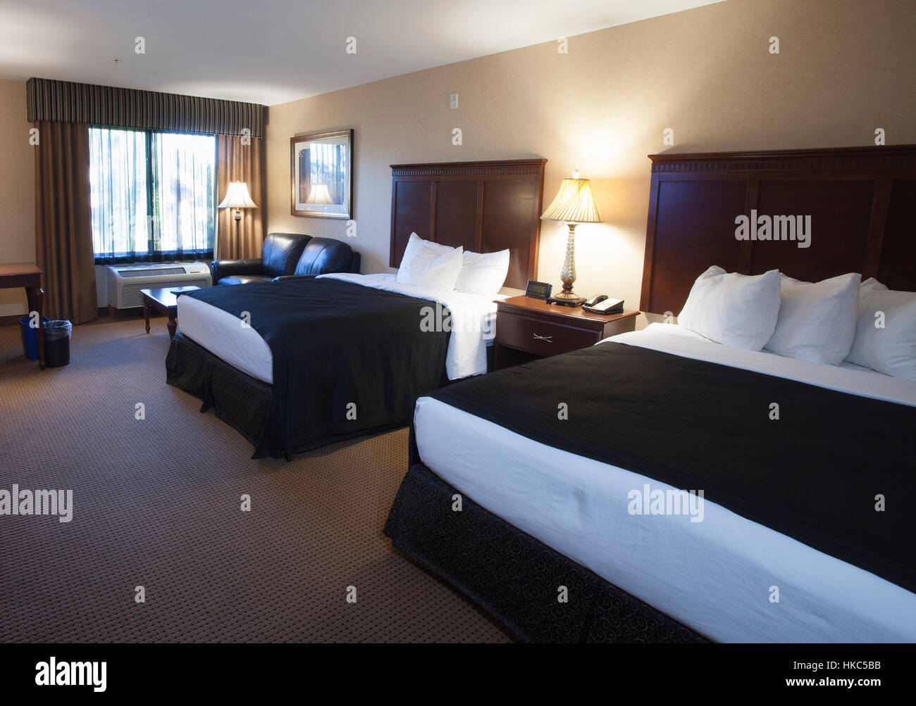 Two king beds hires stock photography and images Alamy