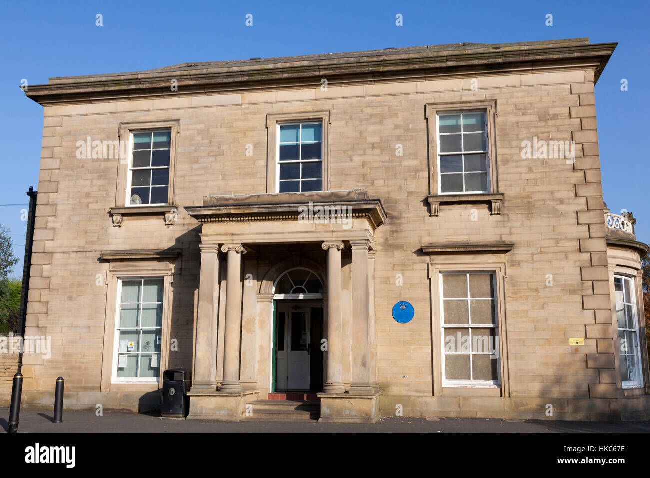 Brighouse Library, Brighouse, West Yorkshire Stock Photo Alamy