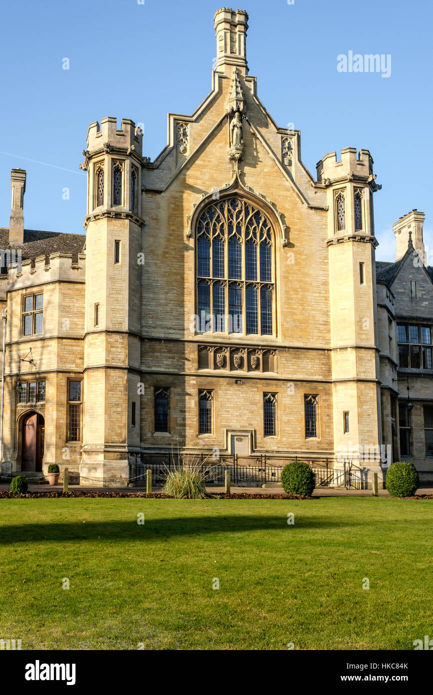 The Great Hall at Oundle School, England. Stock Photo